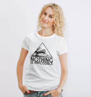 Женская футболка Единороги Нет ничего невозможного