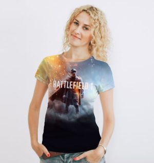 Женская футболка Battlefield 1