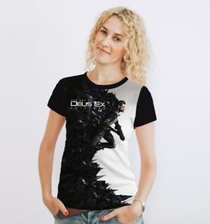 Женская футболка Deus Ex Mankind Divided