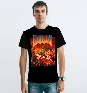 Мужская футболка Doom