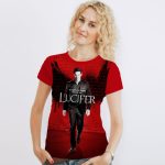 Женская футболка Lucifer