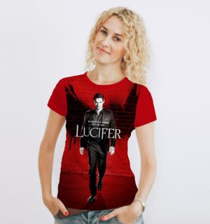 Женская футболка Lucifer